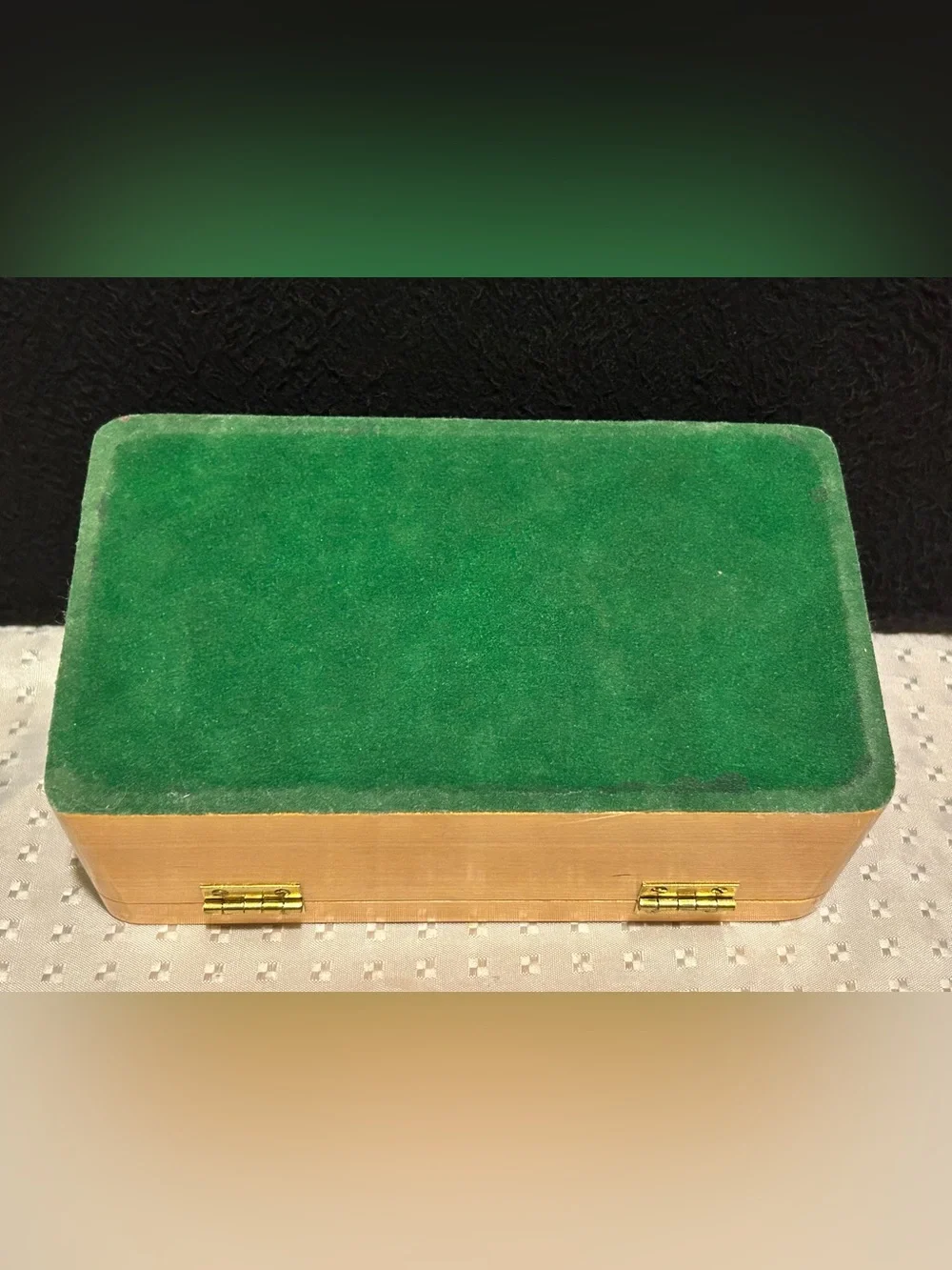 Handmade Jewelry Box Medium Pocket Watch Holder Stunning Workmanship